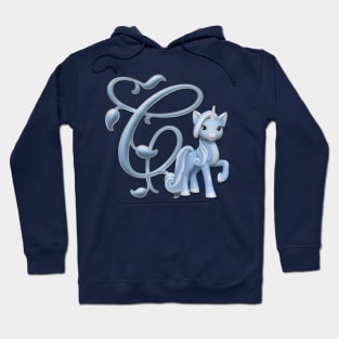 Monogram C Custom Unicorn Hoodie